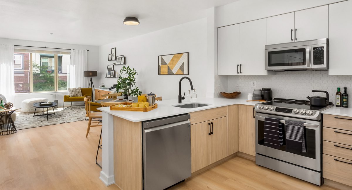 Stainless Steel appliances.